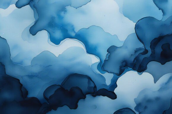 A Blue and White Cloud: Enhancing Creative Workflows with a Versatile Background Image