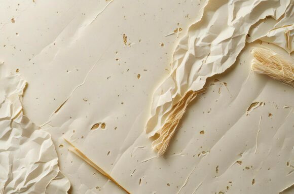 A Close Up of a Piece of Paper Texture