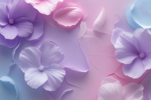 A Group of Flowers on a Surface: A Strategic Design Element for Creative Projects