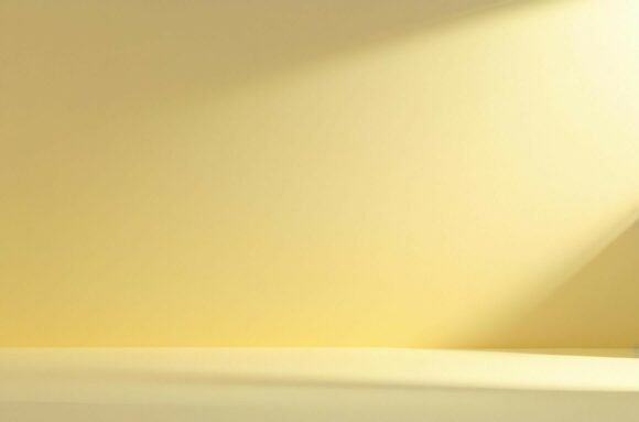 A Yellow Wall with a Light Shining on It: A Versatile Design Asset for Modern Creators