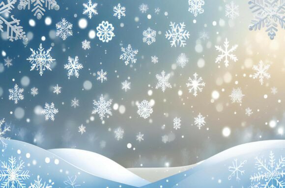 Snowflakes Falling in the Sky