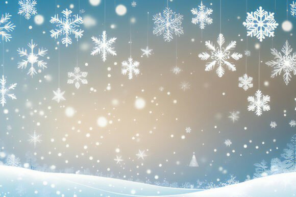 Snowflakes from Strings and Snow